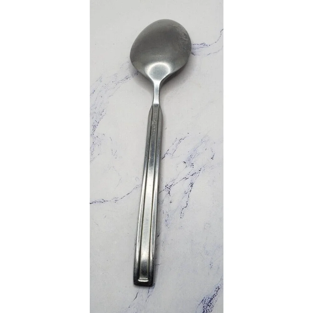 Sonnet Japan Soup Dessert Spoon Glossy Stainless Steel Flatware Discontinued
